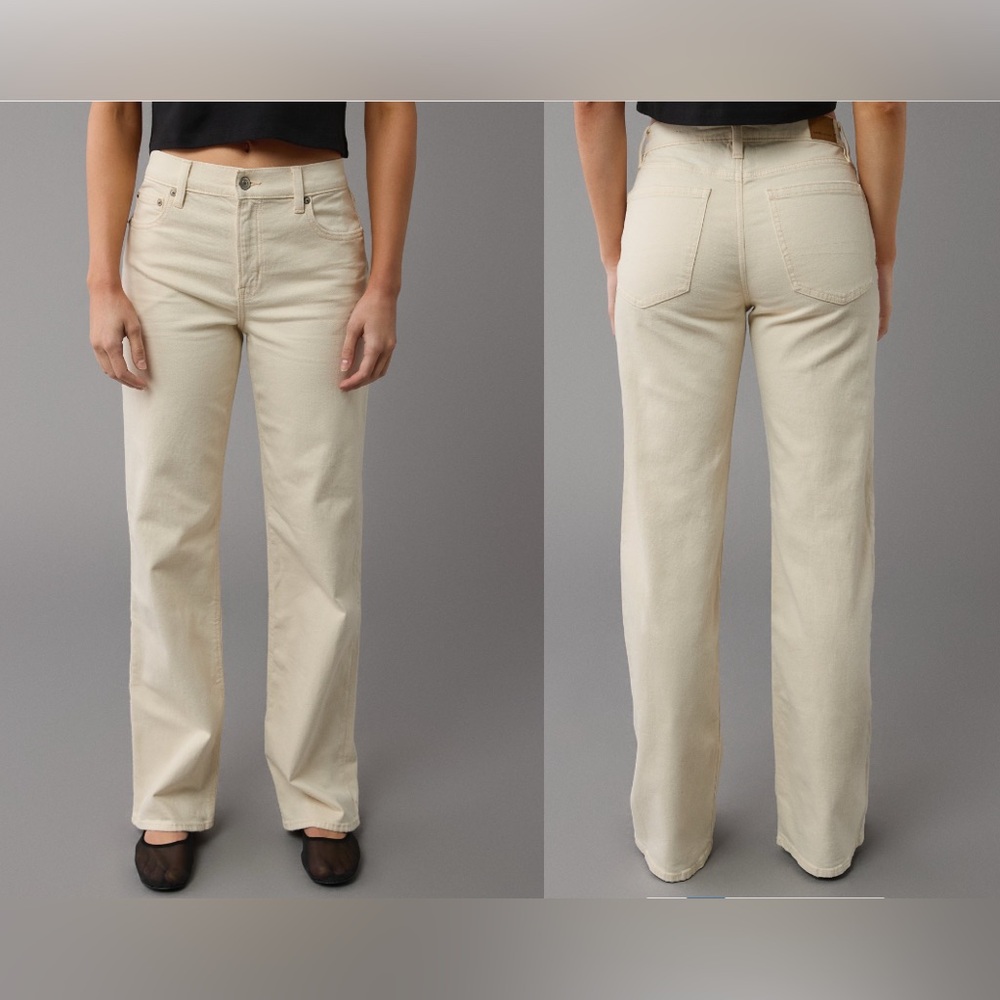 AMERICAN EAGLE | AE 77 High-Waisted Stovepipe Premium Jeans